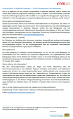 Zusammenhalt in ländlichen Regionen - Ein Forschungsprojekt zum Mitmachen